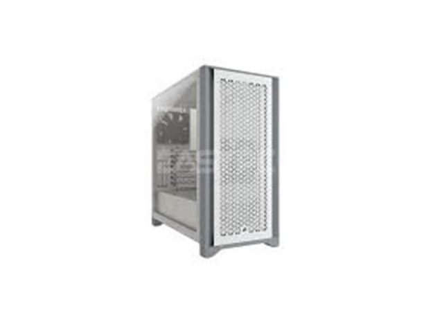 imagem de Gabinete Corsair 4000d Airflow Lateral em Vidro Temperado Atx Branco - Cc-9011201-Ww