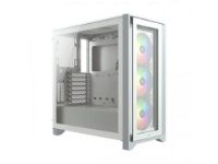 imagem de Gabinete Corsair Icue 4000x Lateral em Vidro Temperado Atx Rgb Branco - Cc-9011205-Ww