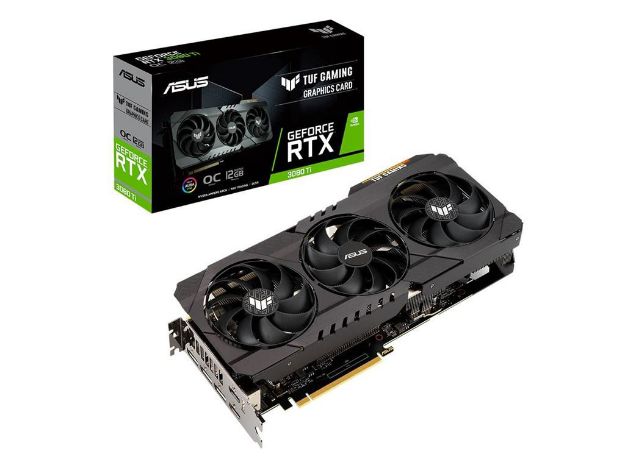 imagem de Placa de Video Asus Geforce Rtx 3080 Ti 12gb Gddr6x 384 Btis * - Tuf-Rtx3080ti-O12g-Gaming