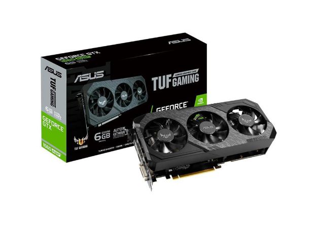 imagem de Placa de Video Asus Geforce Gtx 1660s Tuf Gaming Oc 6gb Gddr6 192 Bits * - Tuf-Gtx1660s-O6g-Gaming