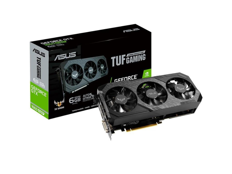 imagem de Placa de Video Asus Geforce Gtx 1660s Tuf Gaming Oc 6gb Gddr6 192 Bits * - Tuf-Gtx1660s-O6g-Gaming