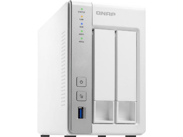 imagem de Storage Nas Qnap 2-Bay Dual Core 1.7 Ghz 1 Gb Ddr3 32 Bits - Ts-231p-Us