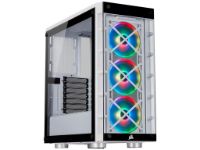 imagem de Gabinete Corsair Icue 465x Lateral em Vidro Temperado Rgb c/ Fan Mini-Itx/Micro-Atx/Atx Branco - Cc-9011189-Ww