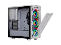 imagem de Gabinete Corsair Icue 465x Lateral em Vidro Temperado Rgb c/ Fan Mini-Itx/Micro-Atx/Atx Branco - Cc-9011189-Ww