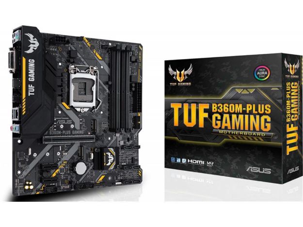 imagem de Placa Mae Asus Intel Lga (1151) Micro Atx Ddr4 8º Ger - Tuf B360m-Plus Gaming/Br