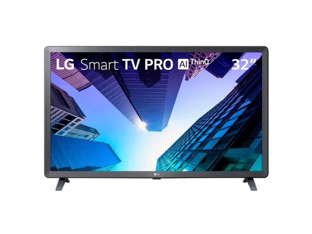 imagem de Tv Lg 32" Led Smart Pro Hd com Wi-Fi 2 Usb 3 Hdmi 60hz - 32lm621cbsb.Awz