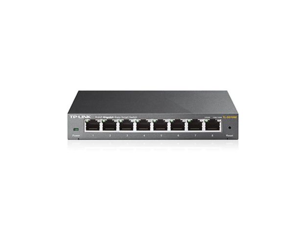 imagem de Switch Tp-Link 8 Portas Tl-Sg108e 10/100/1000 Mbps - Tpl0189