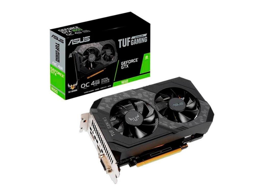 imagem de Placa de Video Asus Geforce Gtx 1650 Tuf Gaming 4gb Ddr6 128 Bits - Tuf-Gtx1650-O4gd6-P-Gaming