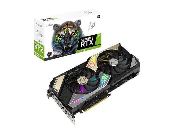 imagem de Placa de Video Asus Geforce Rtx 3060 Ti Ko Oc 8gb Gddr6 256 Bits Lhr - Ko-Rtx3060ti-O8g-V2-Gaming