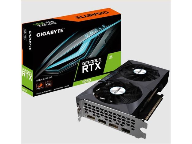 imagem de Placa de Video Gigabyte Geforce Rtx 3050 Eagle Oc 8gb Gddr6 - Gv-N3050eagle Oc-8gd G10