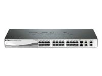 imagem de Switch D-Link Gerenciavel 24 Portas 10/100mbps + 2 10/100/1000base-T + 2 Combo 10/100/1000base-T/Sfp - Des-1210-28