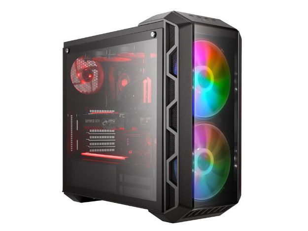 imagem de Gabinete Cooler Master Mastercase H500 Argb, Ssi Ceb, E-Atx, Lateral em Vidro Temperado - Mcm-H500-Ignn-S01