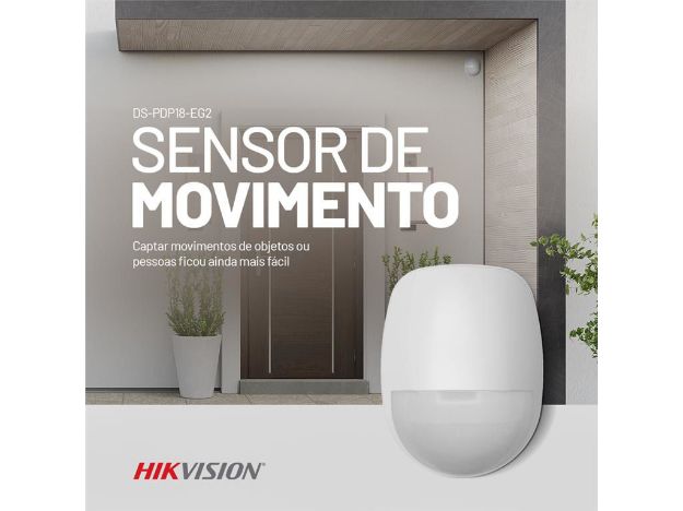 imagem de Sensor de Alarme com Fio Pet Hikvision Ds-Pdp18-Eg2 (Superior Ao Colt10dl)