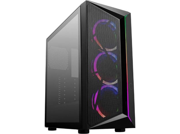 imagem de Gabinete Cooler Master Cp510 Lateral em Vidro Temperado Micro Atx/Atx/Mini-Itx - Cp510-Kgnn-S02