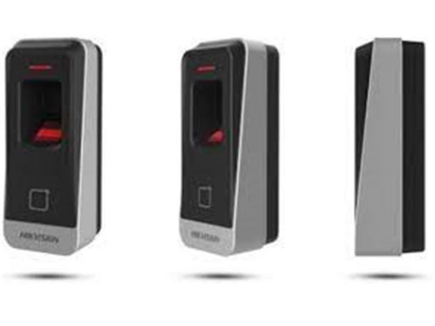 imagem de Leitor de Cartao e Biometria Escravo Hikvision Ds-K1201aef