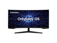 imagem de Monitor Samsung 34" Led/Va Gamer Curvo Wqhd 165 Hz 1ms Hdmi Displayport Freesync - Lc34g55twwlxzd