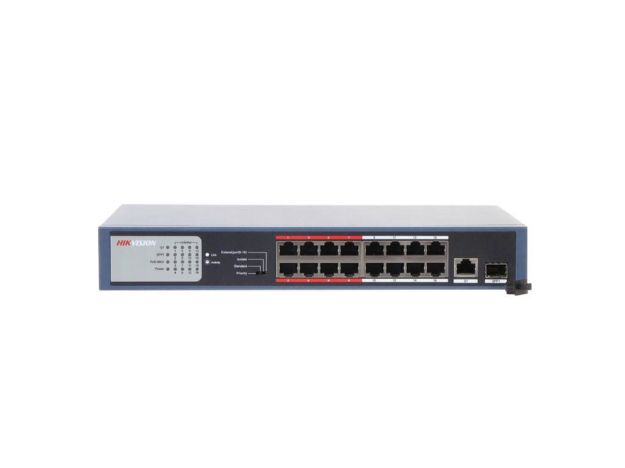 imagem de Switch Hikvision Ds-3e0318p-E/M 16 Portas Poe