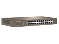 imagem de Switch Tenda Fast Ethernet de 24 Portas 10/100 Mbps - Tef1024d