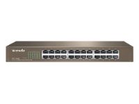 imagem de Switch Tenda Fast Ethernet de 24 Portas 10/100 Mbps - Tef1024d