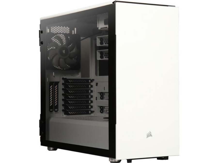 imagem de Gabinete Corsair Carbide 678c Lateral em Vidro Temperado Atx Mid-Tower Branco - Cc-9011170-Ww