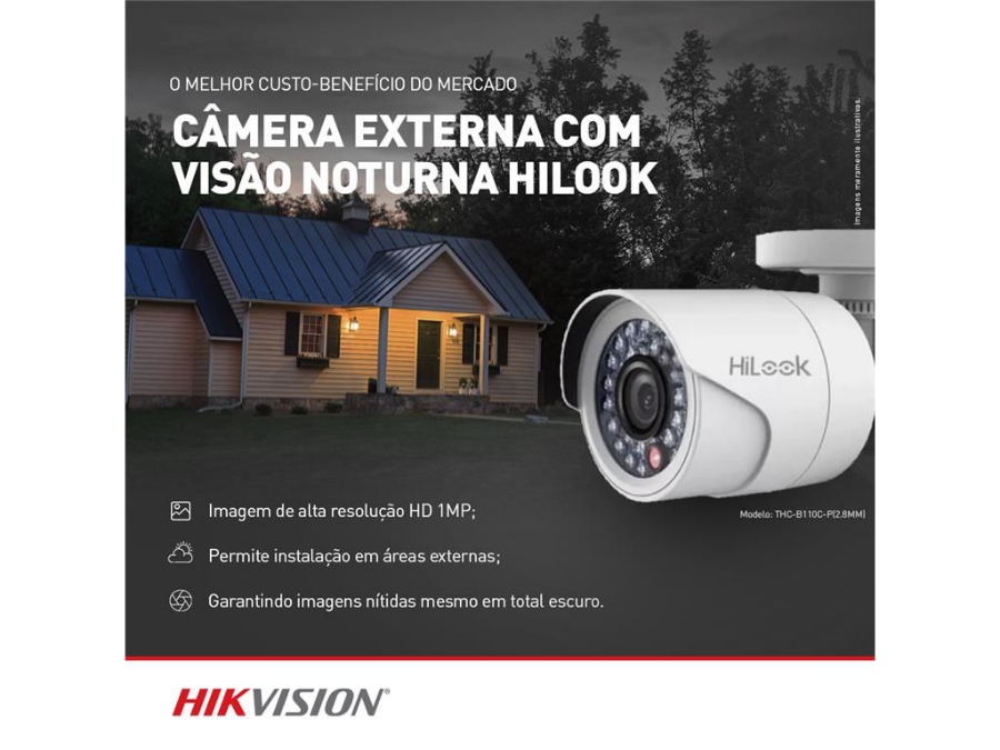 imagem de Camera Analogica Hilook Thc-B110c-P(2.8mm) 300511748