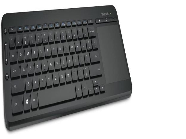 imagem de Teclado sem Fio Microsoft com Touchpad Integrado Usb Preto - N9z00005