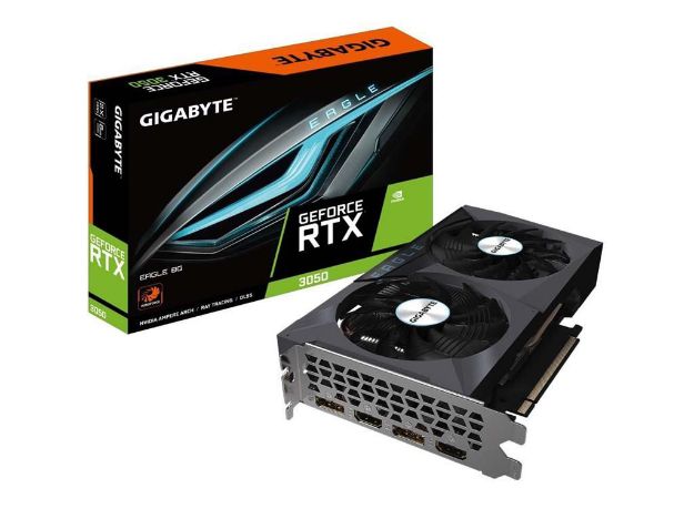 imagem de Placa de Video Gigabyte Geforce Rtx 3050 Eagle Oc 8gb Gddr6 - Gv-N3050eagle Oc-8gd G10