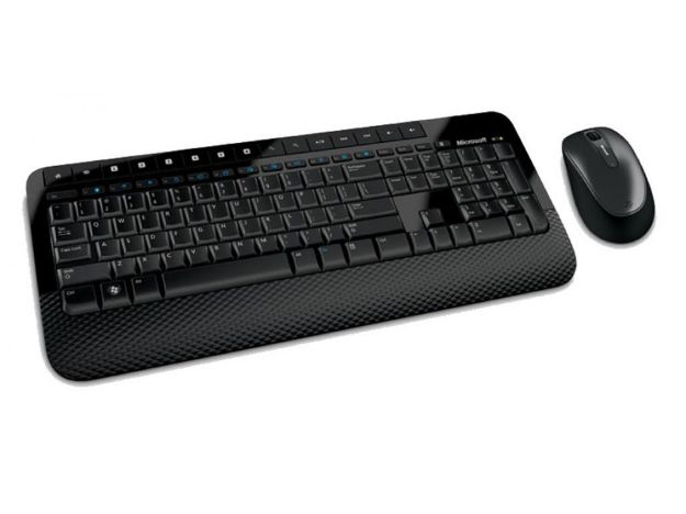 imagem de Kit Teclado e Mouse Microsoft Wireless Multimidia 2000 Preto - M7j00021