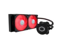 imagem de Water Cooler P/ Processador Cooler Master Masterliquid Ml240l V2 Red Led - Mlw-D24m-A18pr-R2