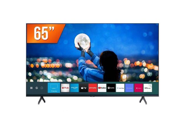 imagem de Tv Samsung 65" Led Smart Tizen Crystal Uhd 4k 3x Hdmi Usb Wifi Hdr - Lh65beahvggxzd