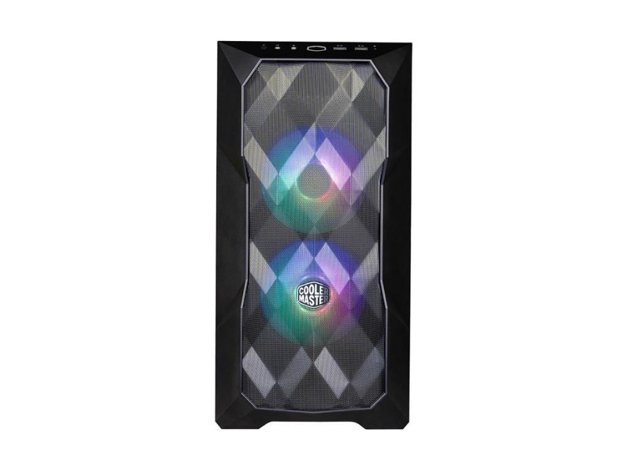 imagem de Gabinete Cooler Master Masterbox Td300 Mesh Lateral em Vidro Temperado Mini Itx/ Micro Atx Preto - Td300-Kgnn-S00