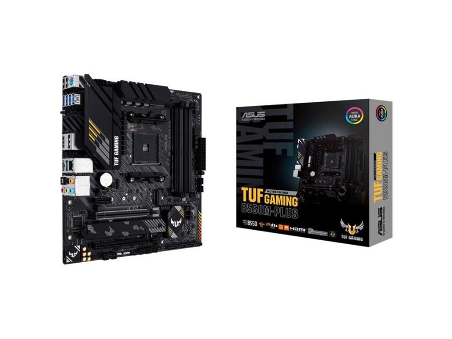 imagem de Placa Mae Asus Amd (Am4) Micro Atx Ddr4 10ª Ger - Tuf Gaming B550m-Plus
