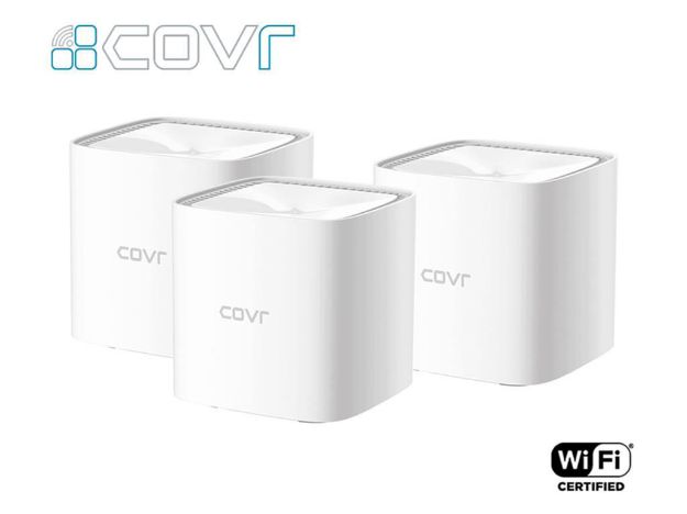imagem de Roteador D-Link (3 Pack) Wireless Mesh Gigabit Ac 1200mbps - Covr-1103