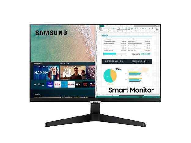 imagem de Monitor Samsung 24" Led/Ips Smart Fhd Multimidia Smarthub Hdmi Usb Bluetooth Wifi Hdr-Ls24am506nlmzd