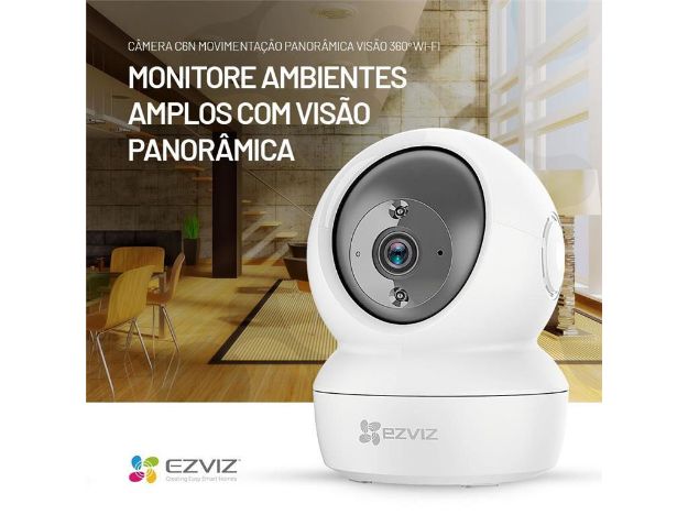 imagem de Camera Ezviz Residencial Wifi Ip Full Hd 1080p Cs-C6n-B0-1g2wf