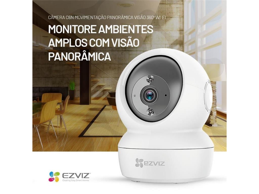 imagem de Camera Ezviz Residencial Wifi Ip Full Hd 1080p Cs-C6n-B0-1g2wf