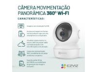 imagem de Camera Ezviz Residencial Wifi Ip Full Hd 1080p Cs-C6n-B0-1g2wf