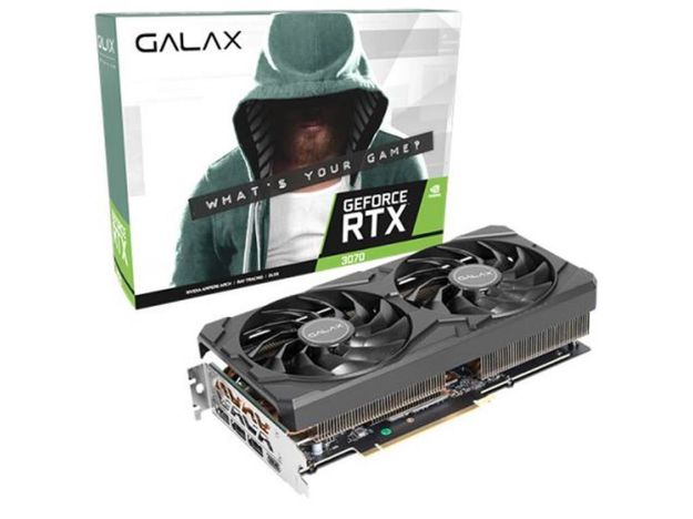 imagem de Placa de Video Galax Geforce Rtx 3070 1-Click Oc 8gb Gddr6 256-Bit - 37nsl6md2kch