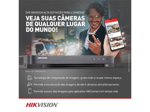 imagem de Dvr Hikvision Ids-7204hqhi-M1/S 4 Canais 1080p