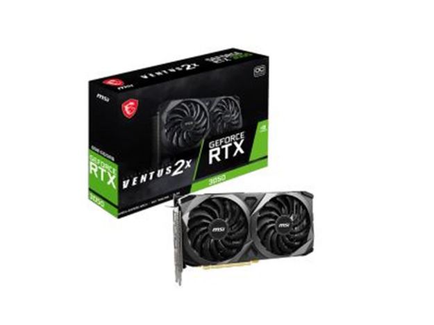 imagem de Placa de Video Msi Geforce Rt 3050 Ventus 2x 8gb Oc Gddr6 - 912-V397-448