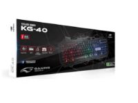 imagem de Teclado Usb C3tech Gamer Kg-40bk Preto/Led - 403050760100
