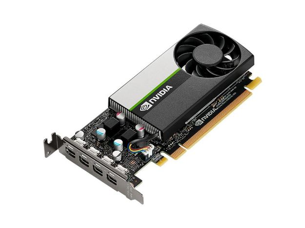 imagem de Placa de Video Pny Quadro T1000 4gb Low Profile Gddr6 128 Bits - Vcnt1000-Pb