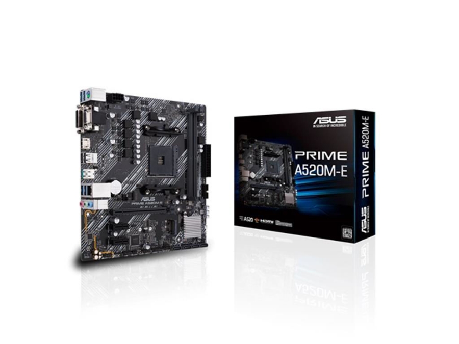 imagem de Placa Mae Asus Amd (Am4) Micro Atx Ddr4 - Prime A520m-E
