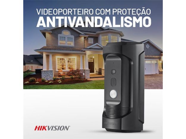 imagem de Video Porteiro Ds-Kb8113-Ime1 Vandal (Substituindo Ds-Kb8112-Im)