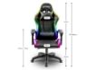 imagem de Cadeira Gamer Pctop Starlight Rgb Preta - R1005