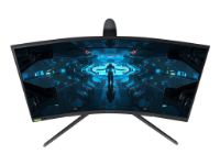 imagem de Monitor Samsung 27" Led/Va Gamer Curvo Odyssey G7 Qhd 240hz 1ms 2x Hdmi Usb Display Port C/Ajuste de Altura e Rotacao (