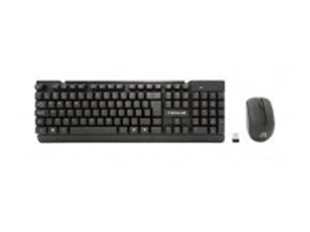 imagem de Kit Teclado e Mouse sem Fio C3tech K-W11bkv2 Preto C3plus - 303040660103