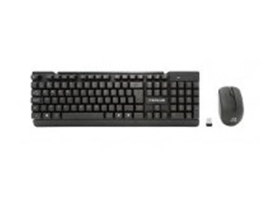 imagem de Kit Teclado e Mouse sem Fio C3tech K-W11bkv2 Preto C3plus - 303040660103