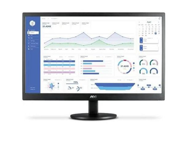 imagem de Monitor Aoc 18,5" Led Vga e Hdmi - E970swhnl