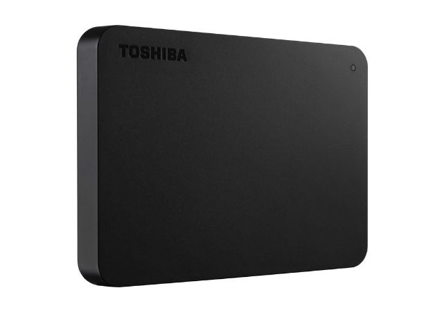 imagem de Hdd Externo Portatil Toshiba 1 Tb Canvio Basics Preto - Hdtb410xk3aa
